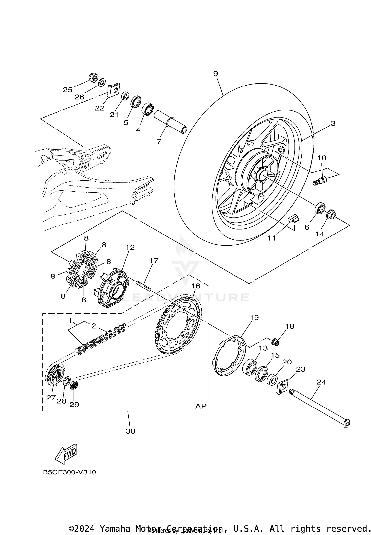 REAR WHEEL