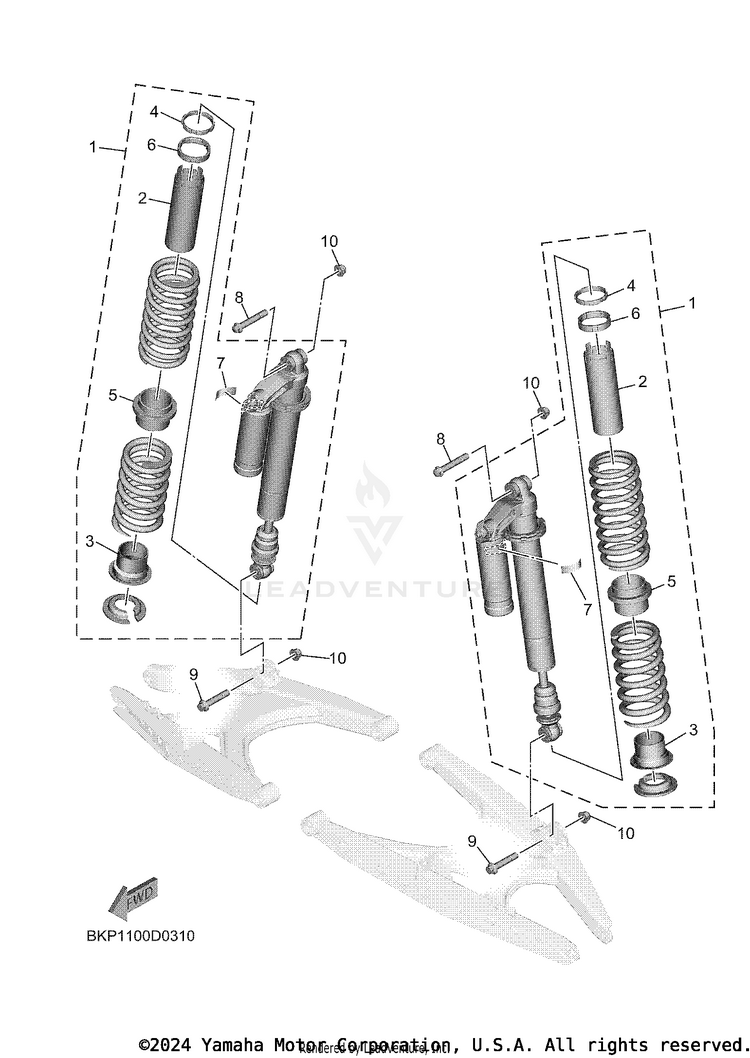 Rear Suspension Schematic