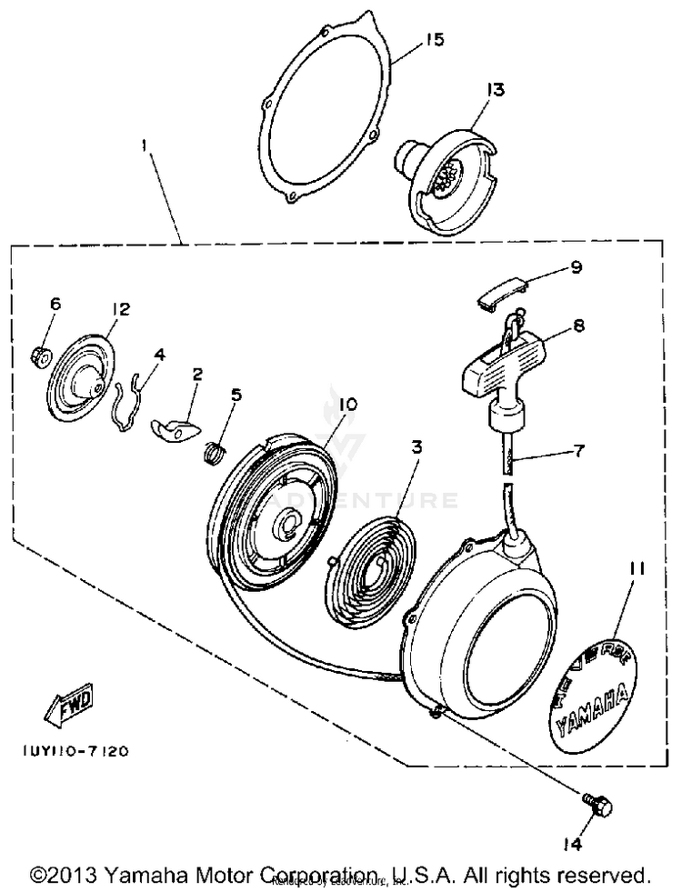 Starter Alternate Parts Schematic