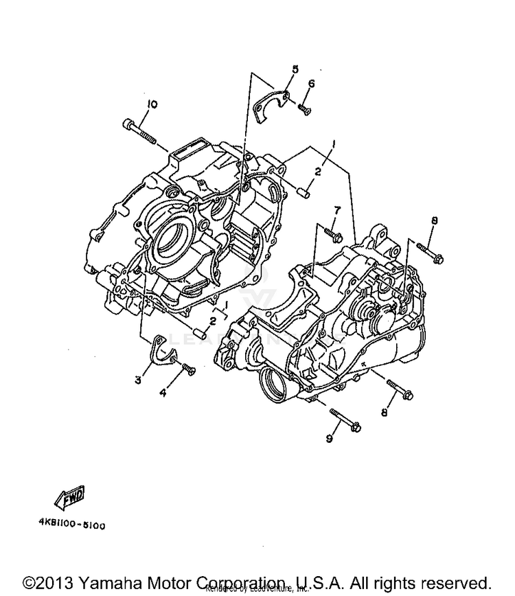 Crankcase Schematic