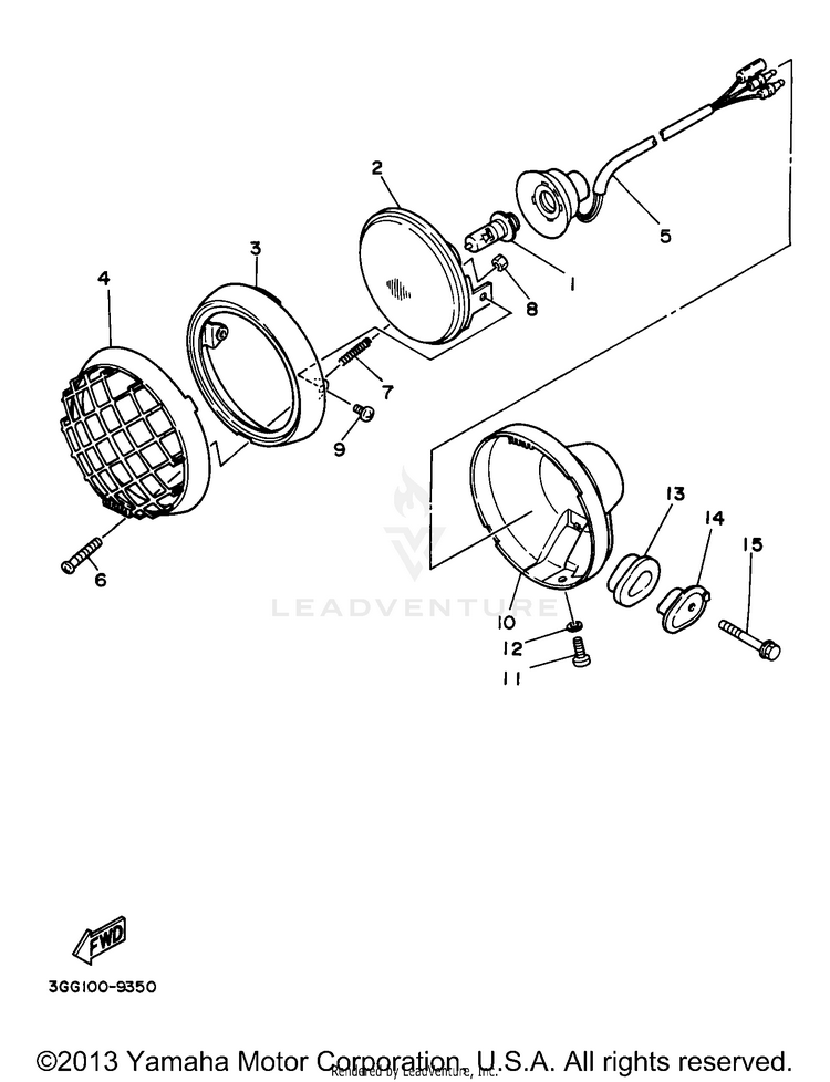 Headlight Schematic