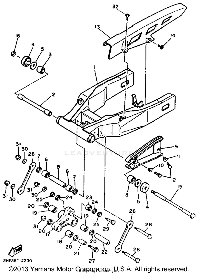 Swing Arm Schematic