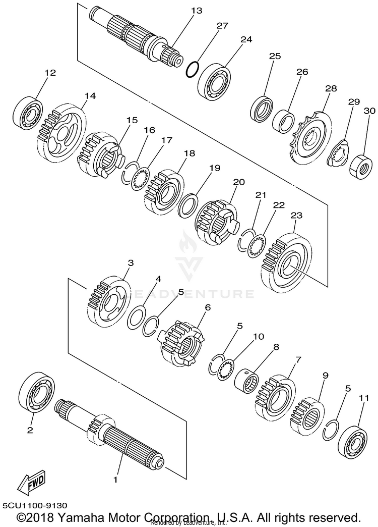 Transmission Schematic