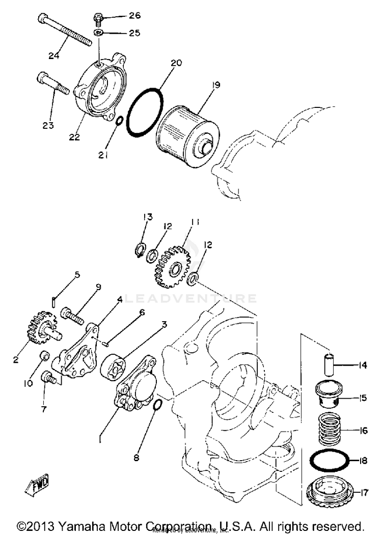 Oil Pump Schematic