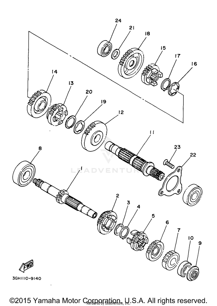 Transmission Schematic