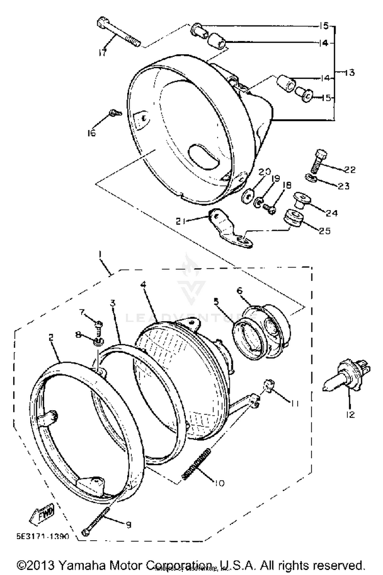 Headlight Schematic