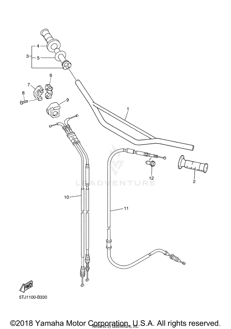 Steering Handle Cable Schematic