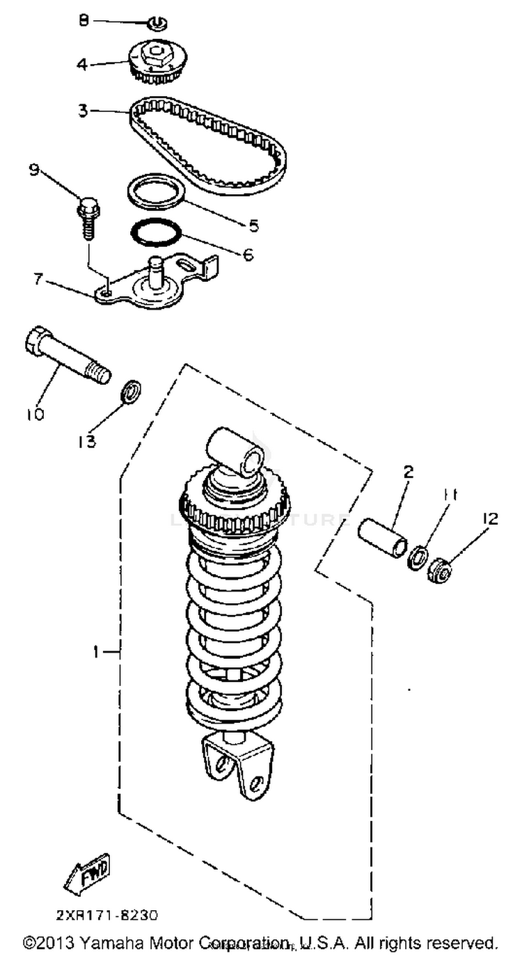 Rear Shocks Schematic