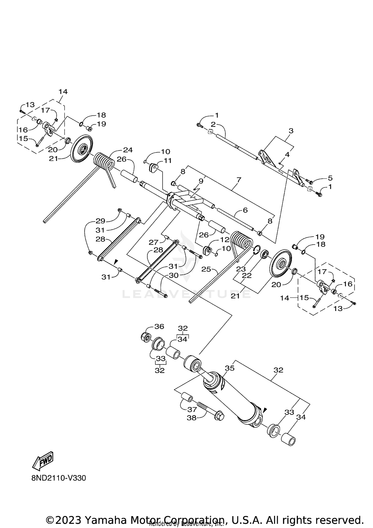TRACK SUSPENSION 4