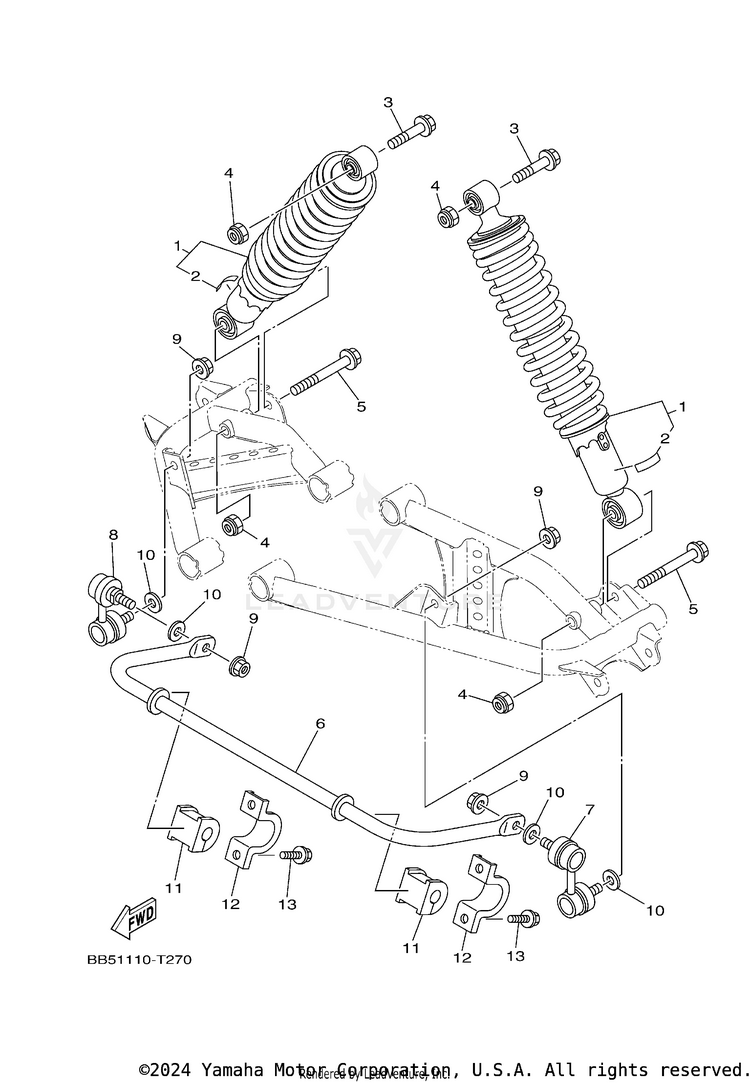 Rear Suspension Schematic
