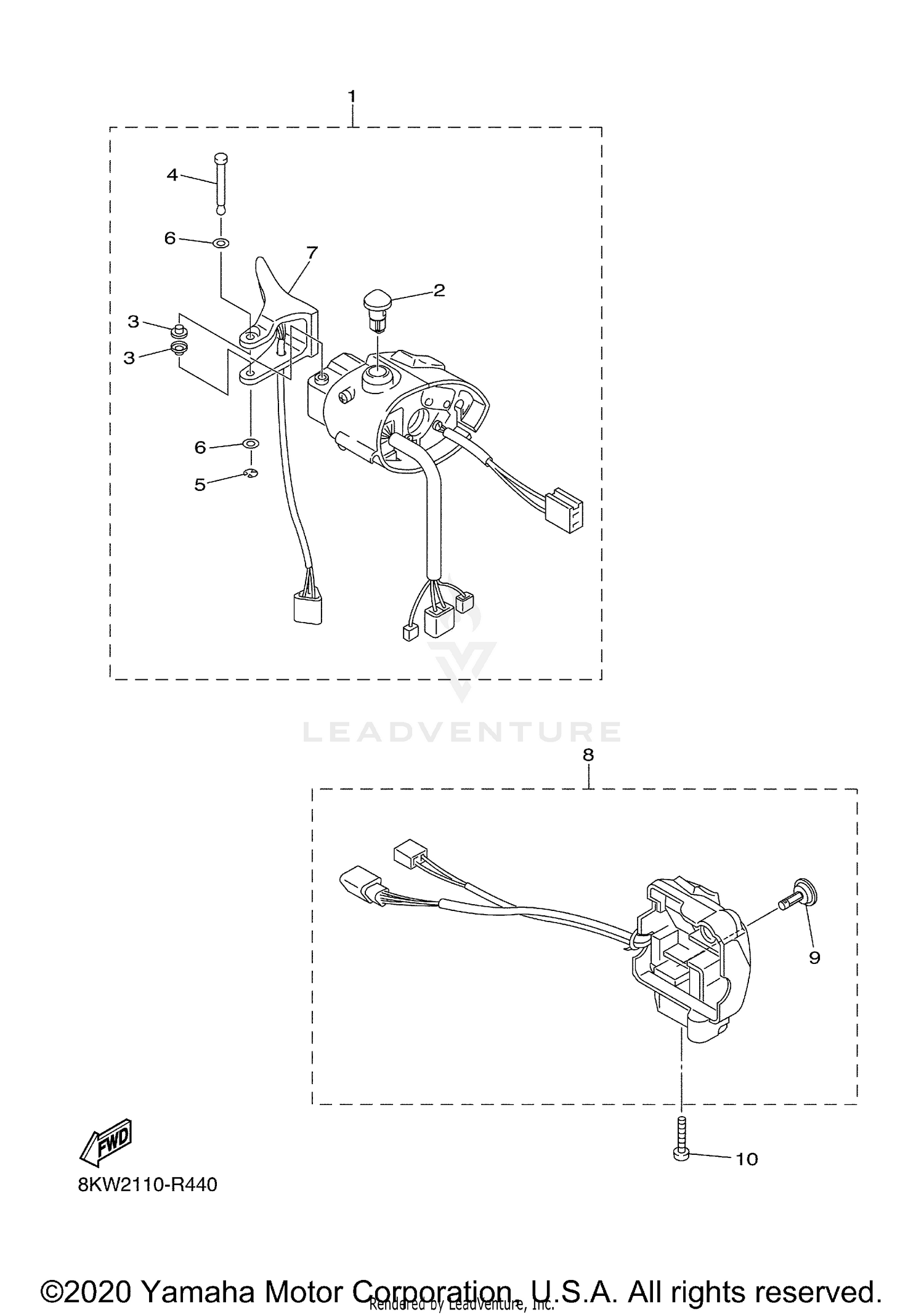 HANDLE SWITCH & LEVER