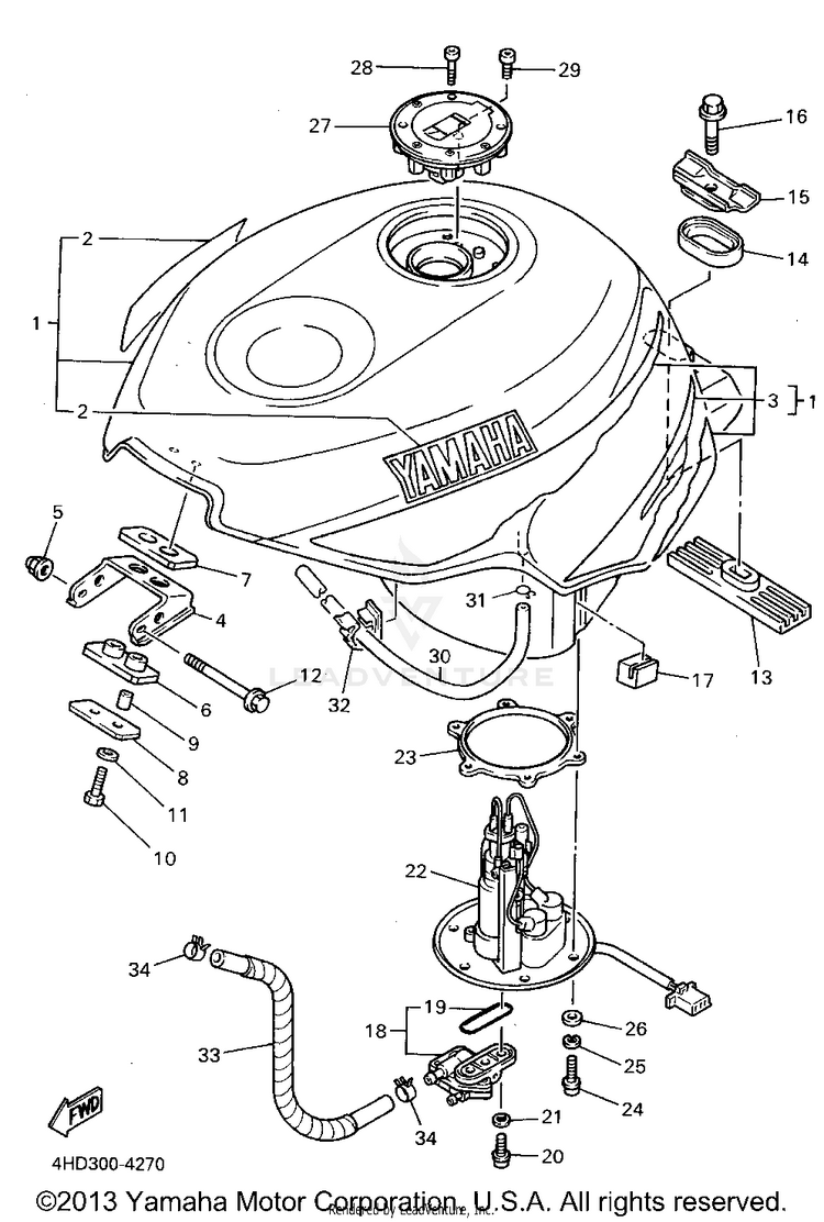 Fuel Tank Schematic