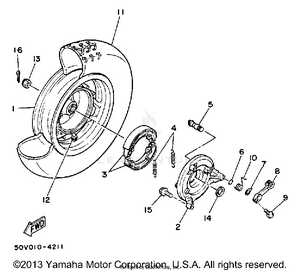 Rear Wheel Schematic