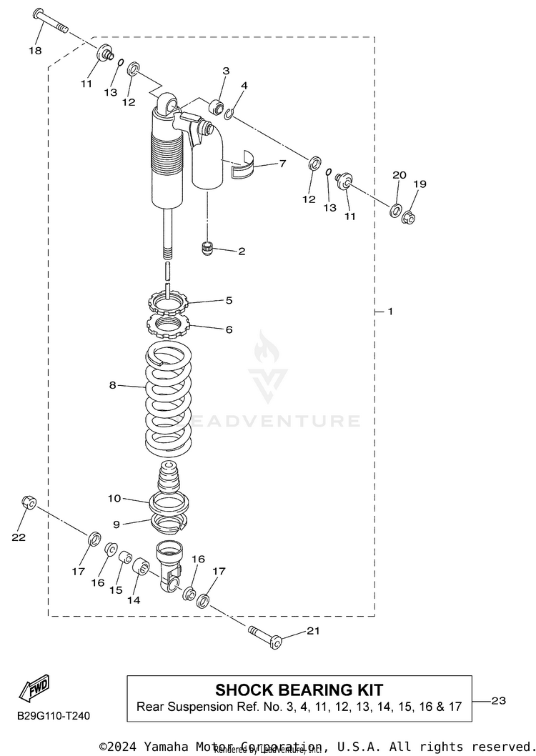 Rear Suspension Schematic