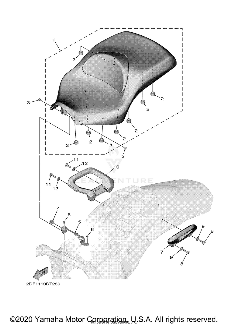 Seat STAR VENTURE - XV19FLGY - 2020 Schematic