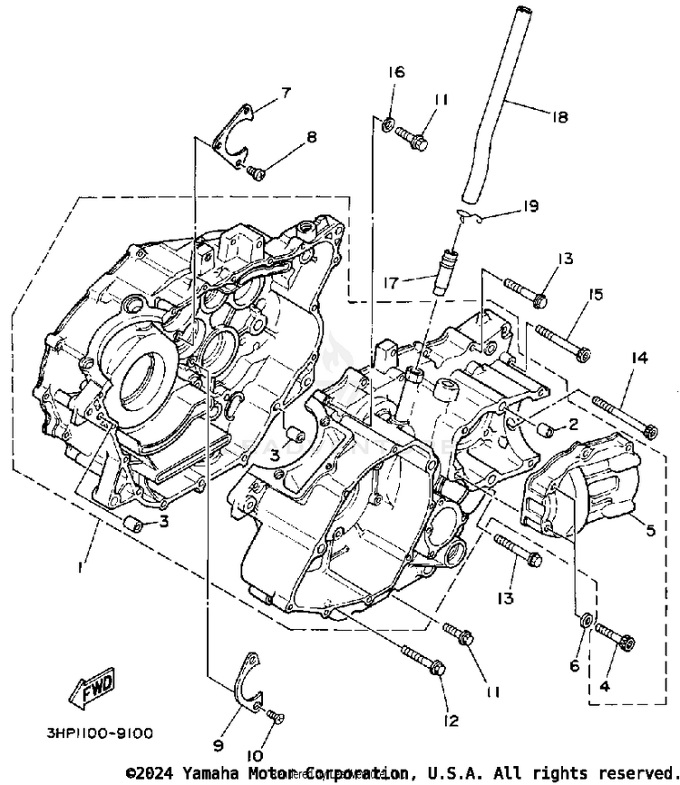 Crankcase Schematic