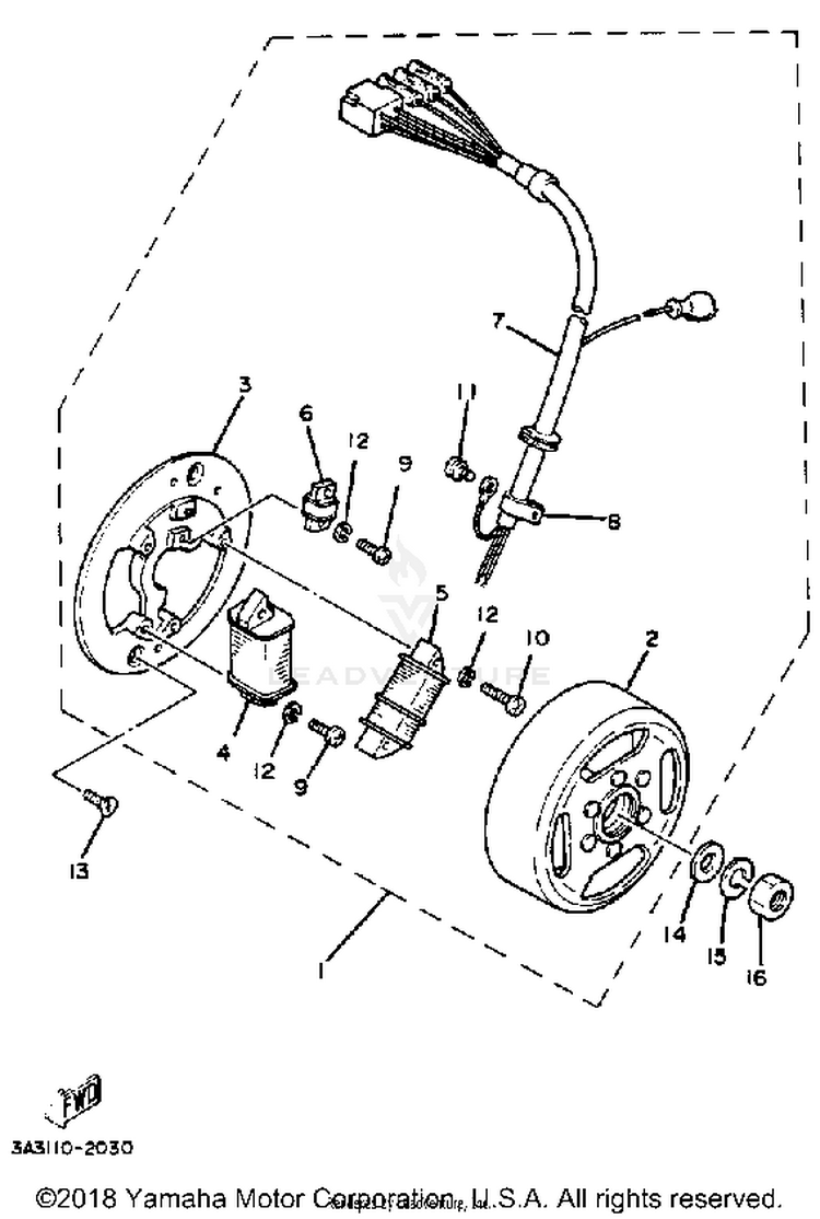 C - D - I - Magneto Dt100k Schematic