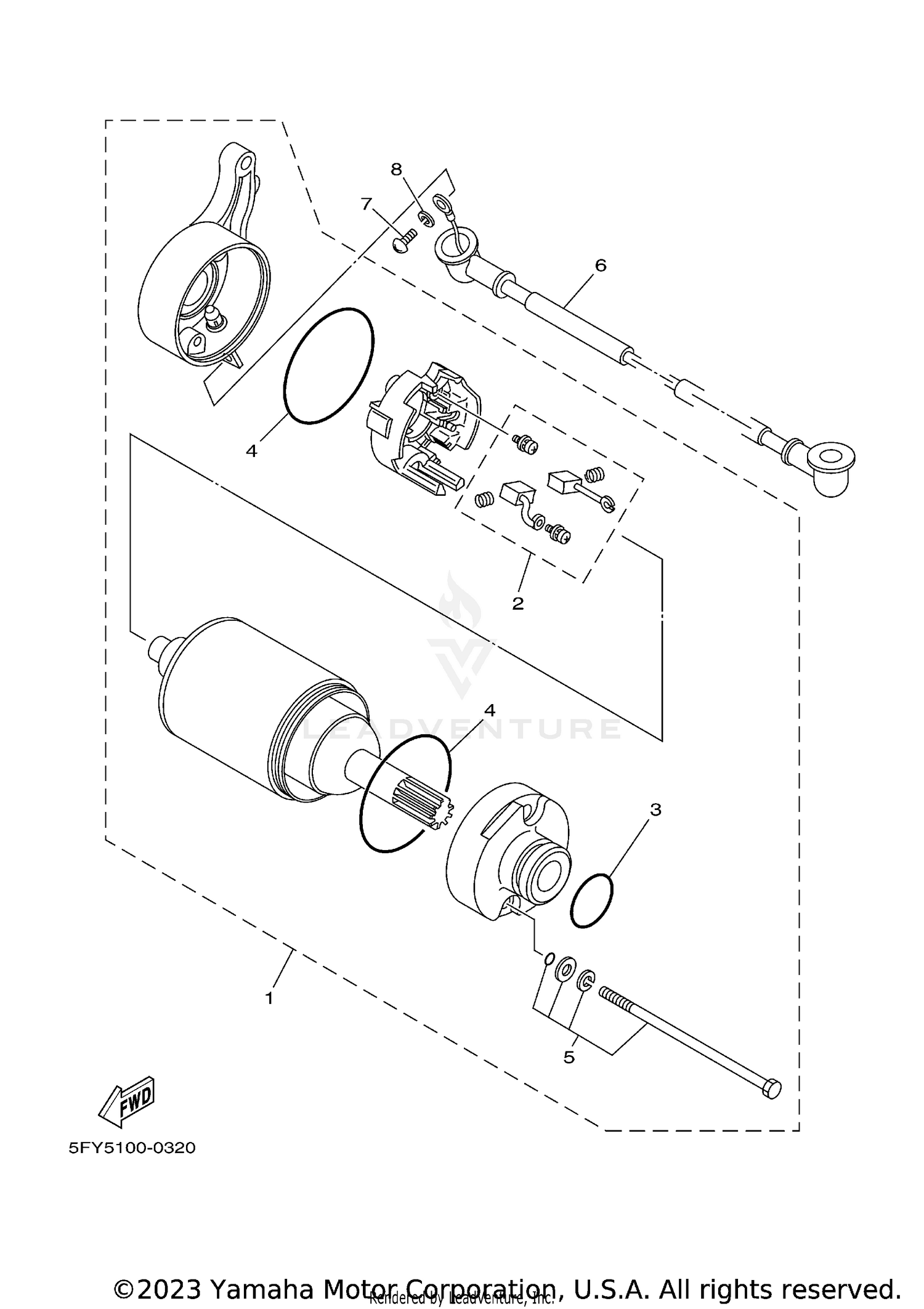 STARTING MOTOR