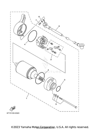 Starting Motor Schematic