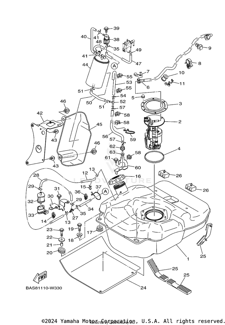 Fuel Tank Schematic