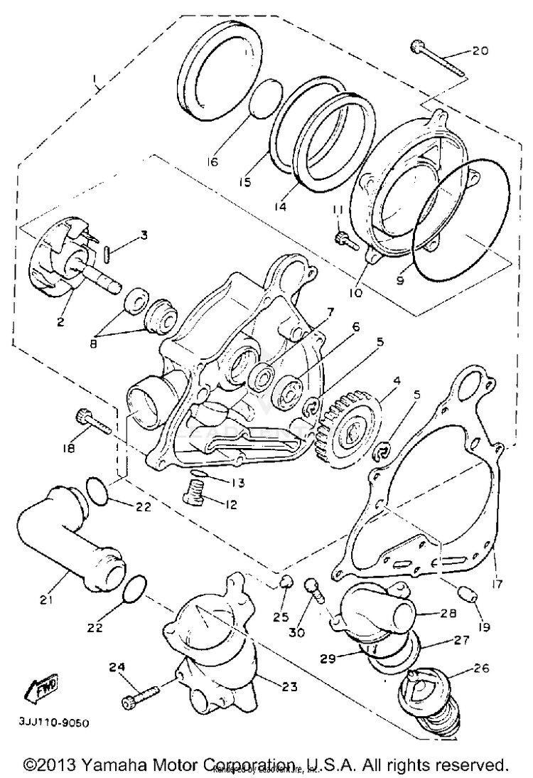 Water Pump Schematic
