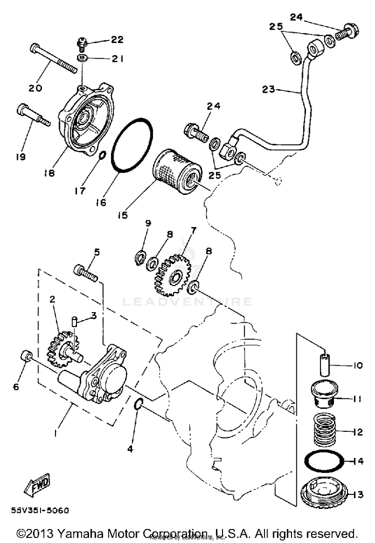 Oil Pump Schematic