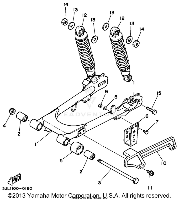 Rear Arm - Suspension Schematic