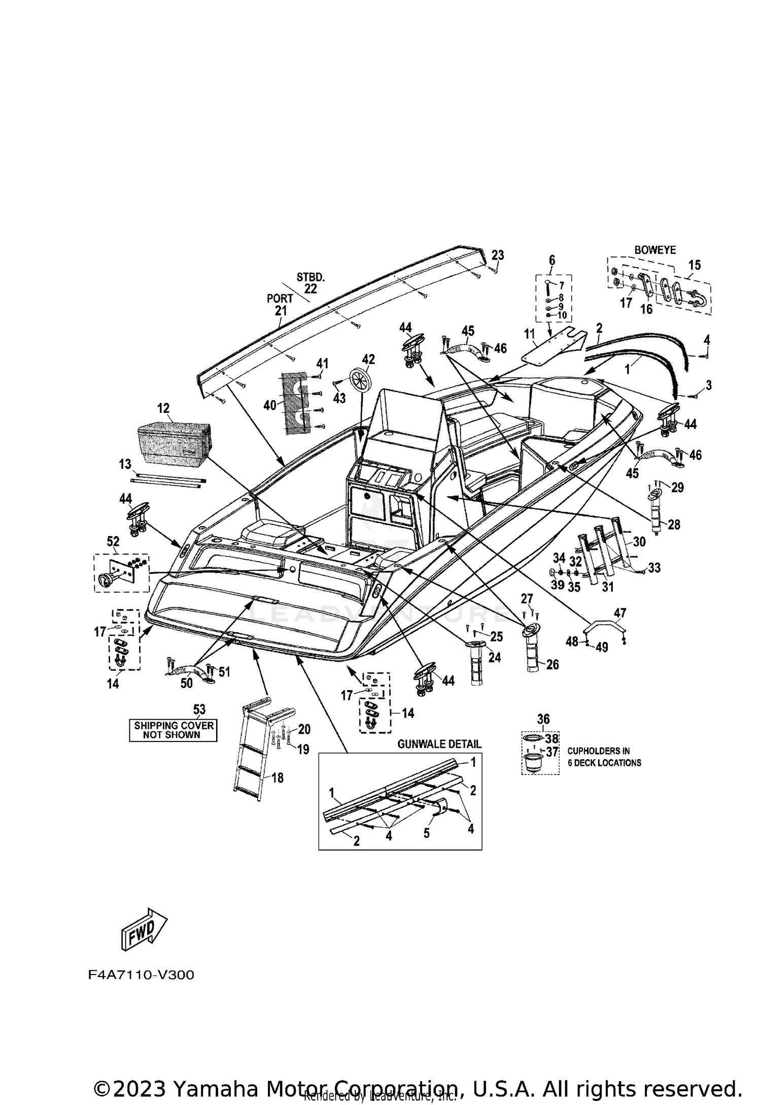 HULL DECK FITTINGS