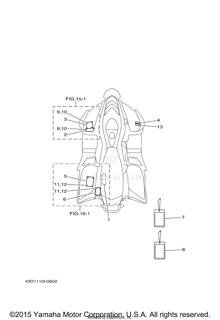 Emblem Label 1 RAPTOR 90 - YFM90RYB - 2009 Schematic