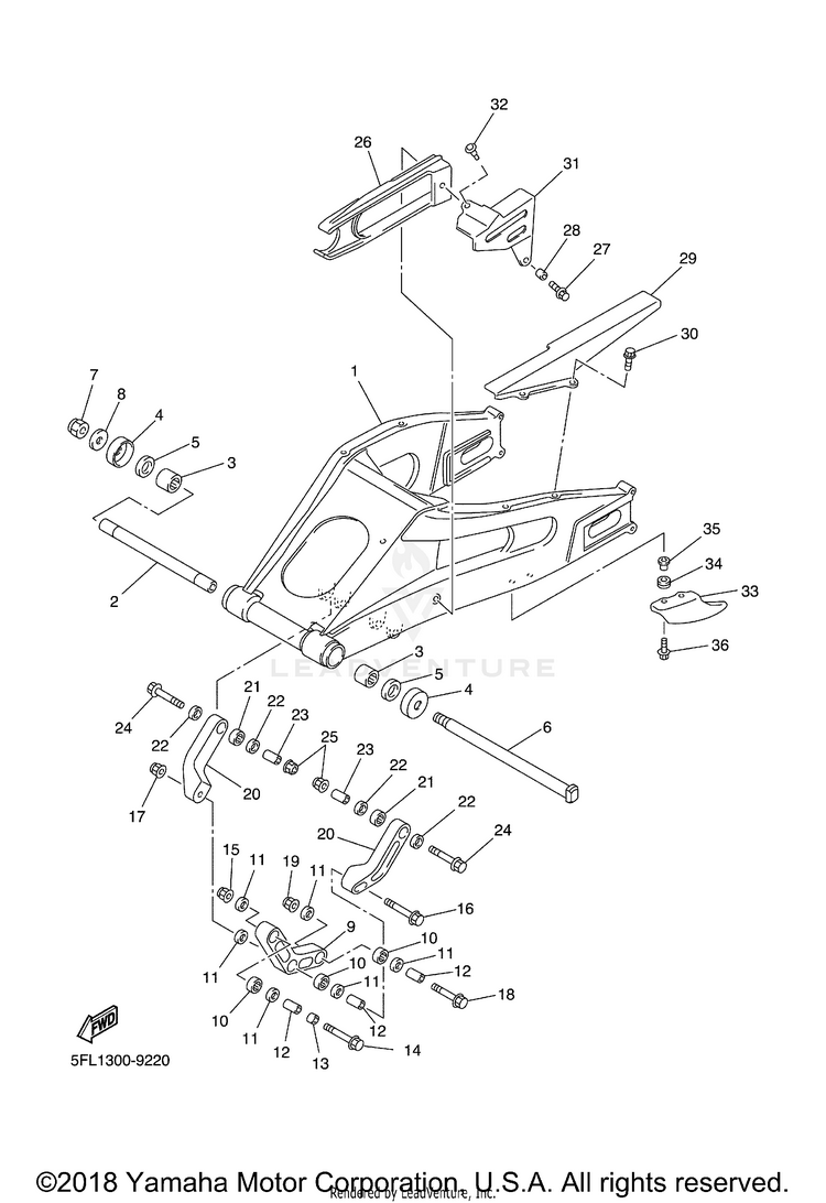 Rear Arm Schematic