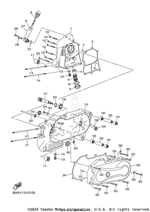 Crankcase Schematic