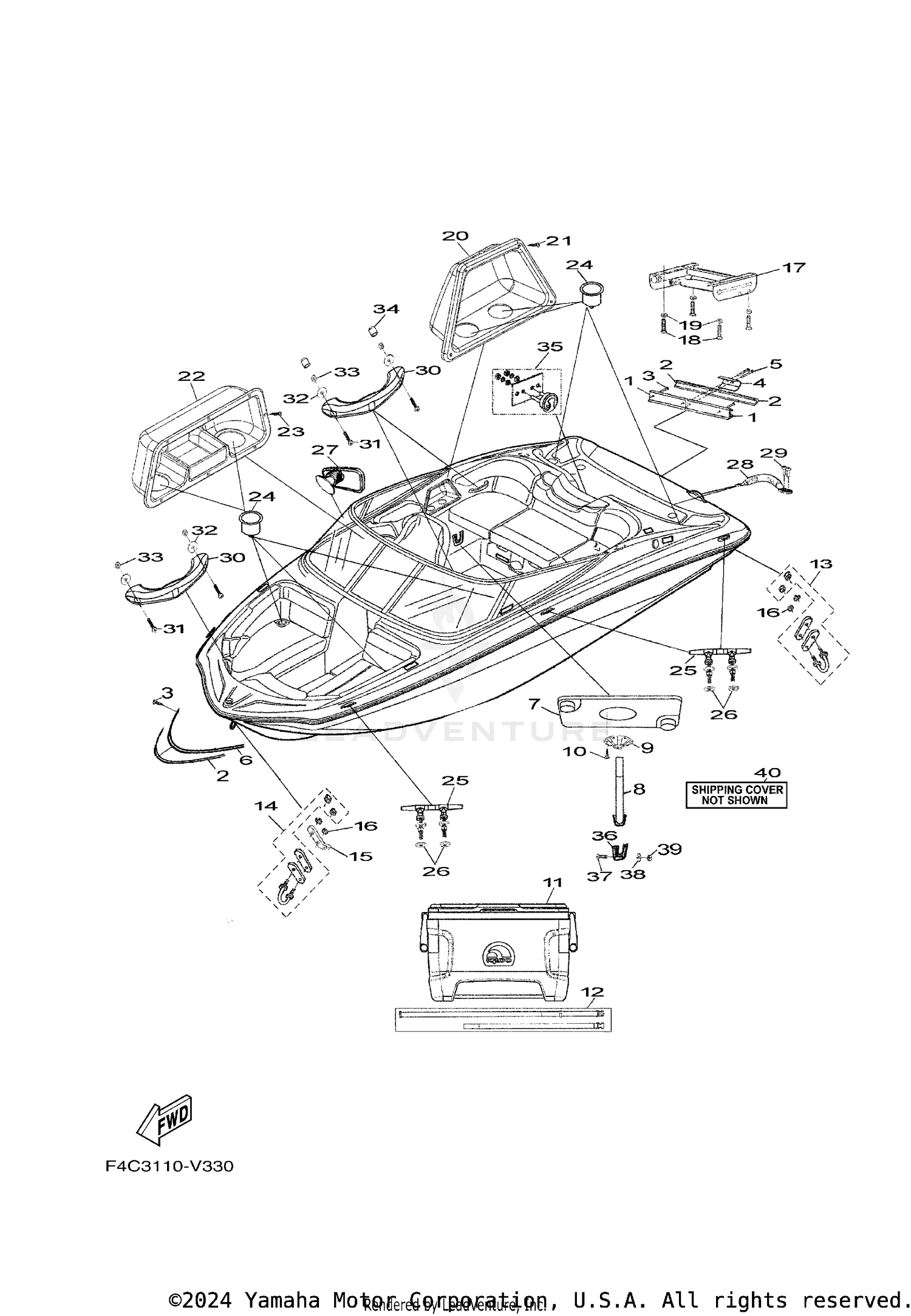 HULL DECK FITTINGS