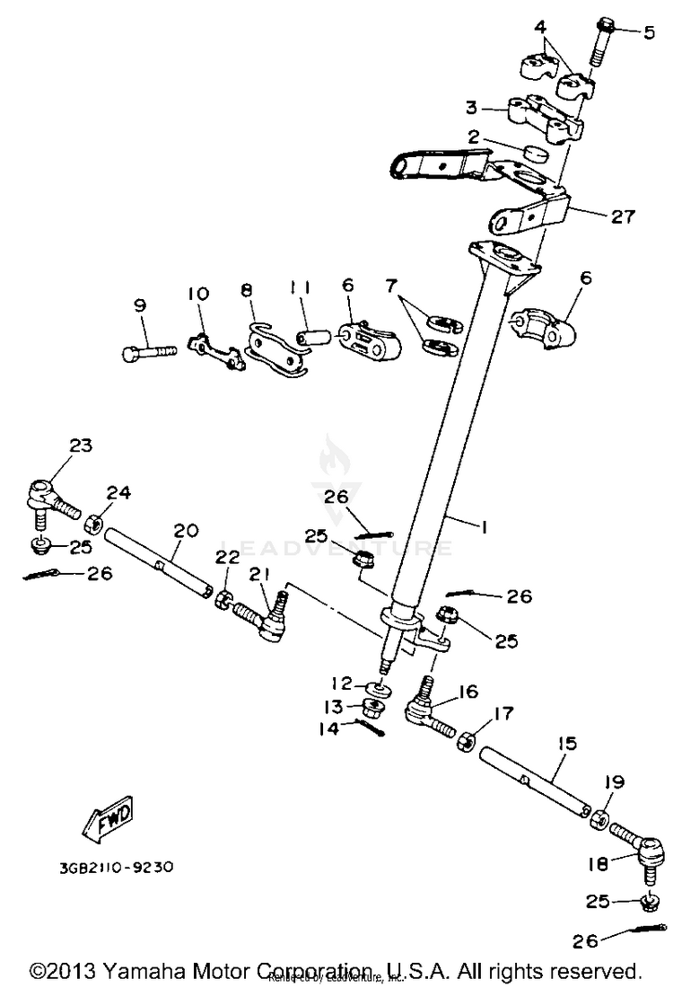 Column, Steering 2 Schematic