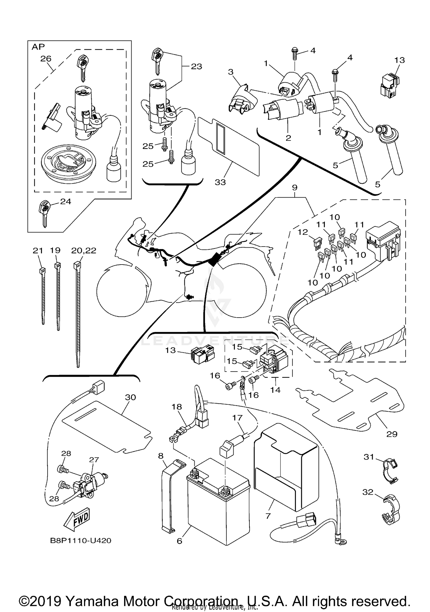 Assembly diagram