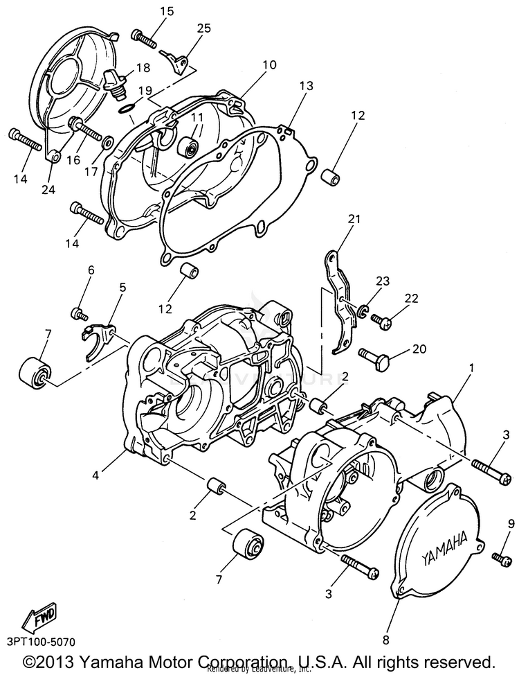 Crankcase Schematic