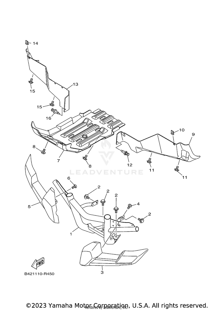 Guard VIKING EPS RANCH - YXM70VPRLC - 2020 Schematic