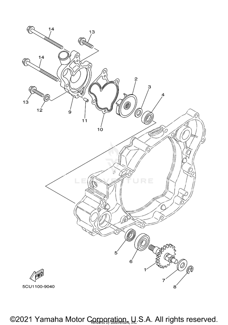 Water Pump Schematic