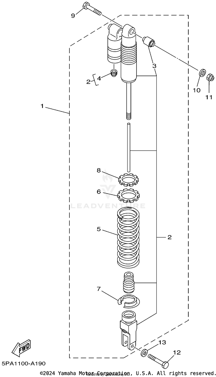 Rear Suspension Schematic