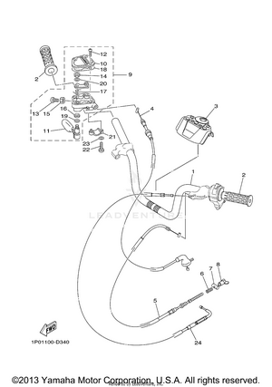 Steering Handle Cable Schematic