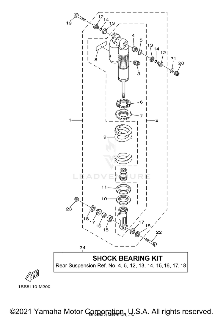 Rear Suspension Schematic