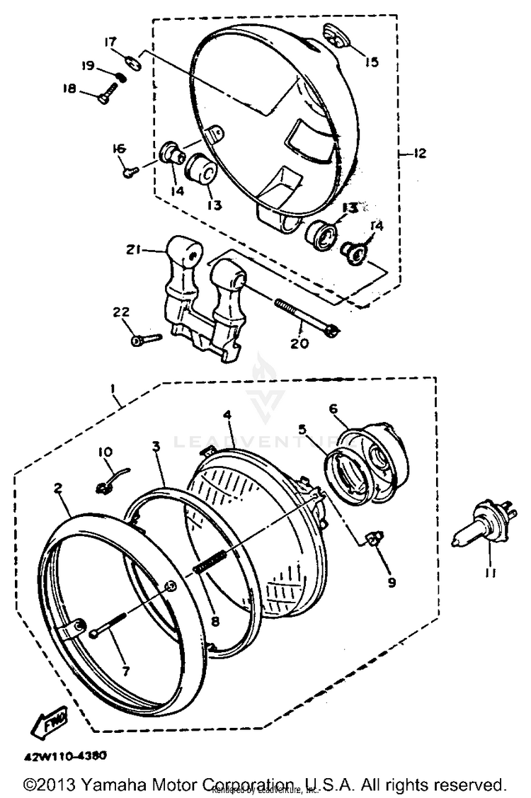 Headlight Schematic