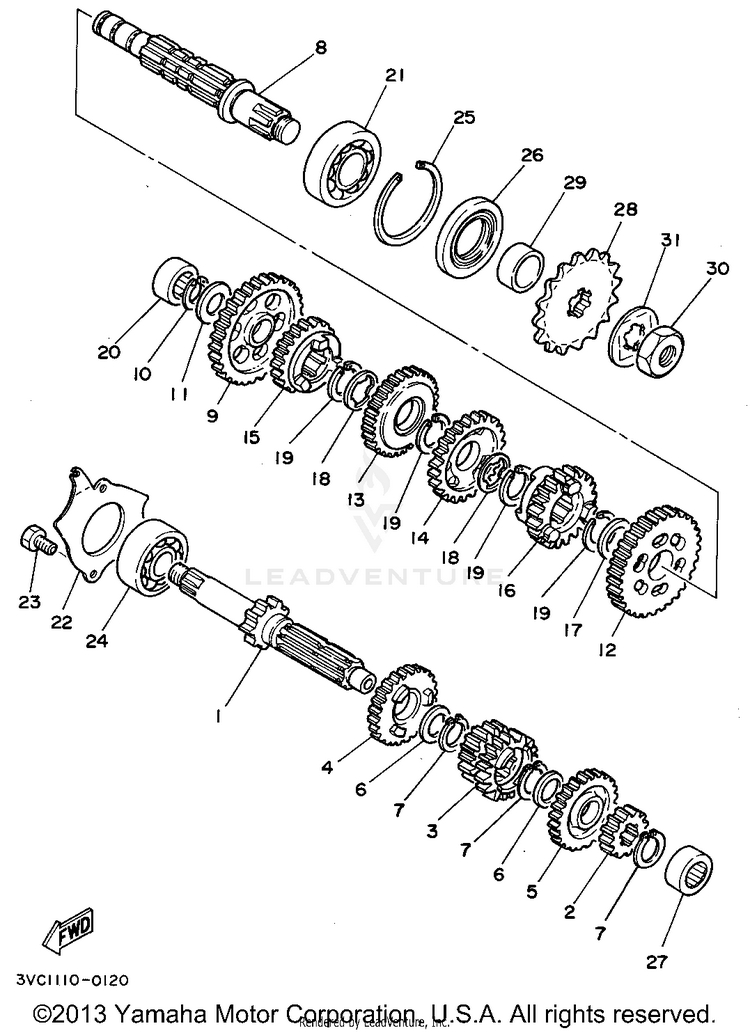 Transmission Schematic