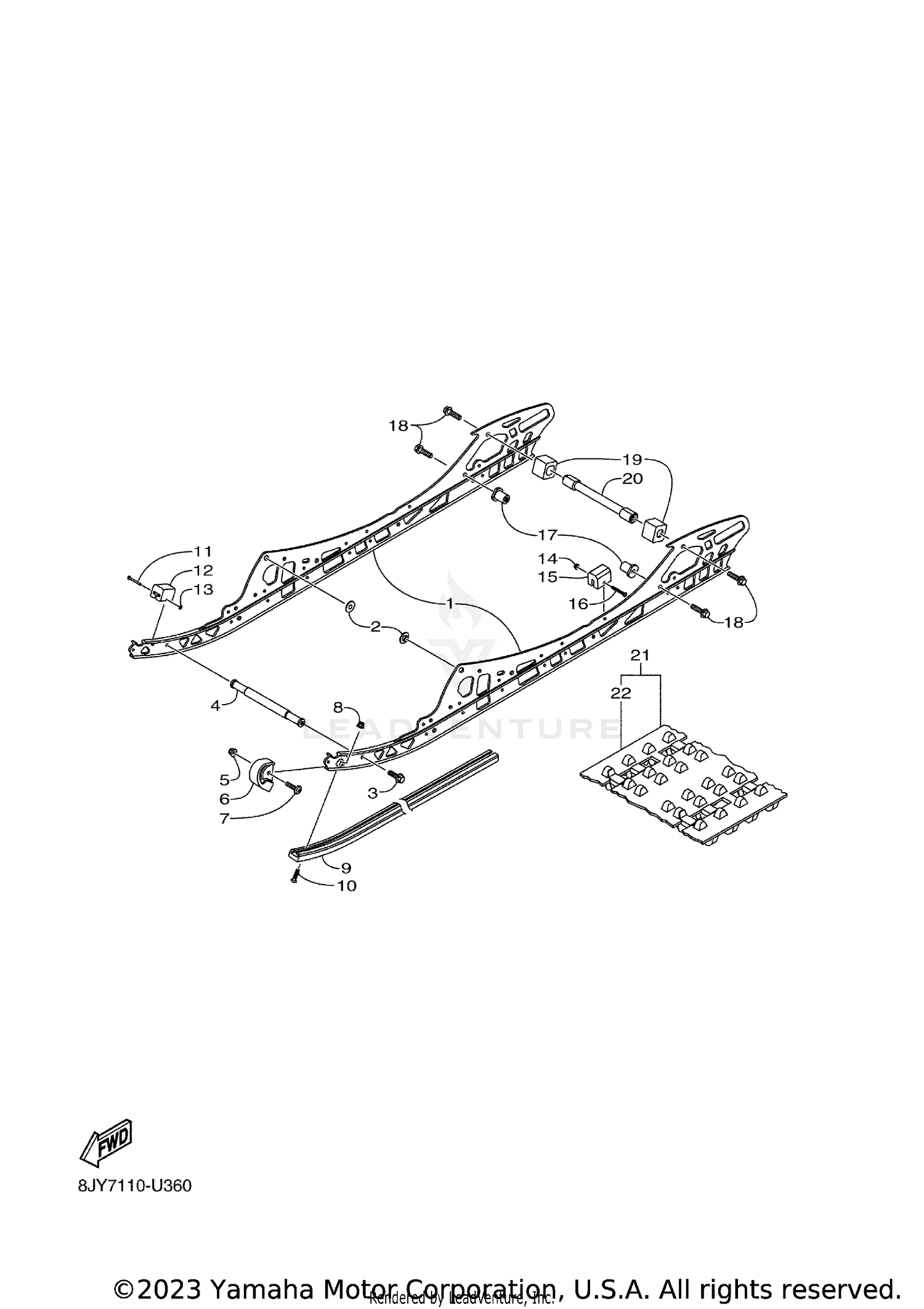 TRACK SUSPENSION 1
