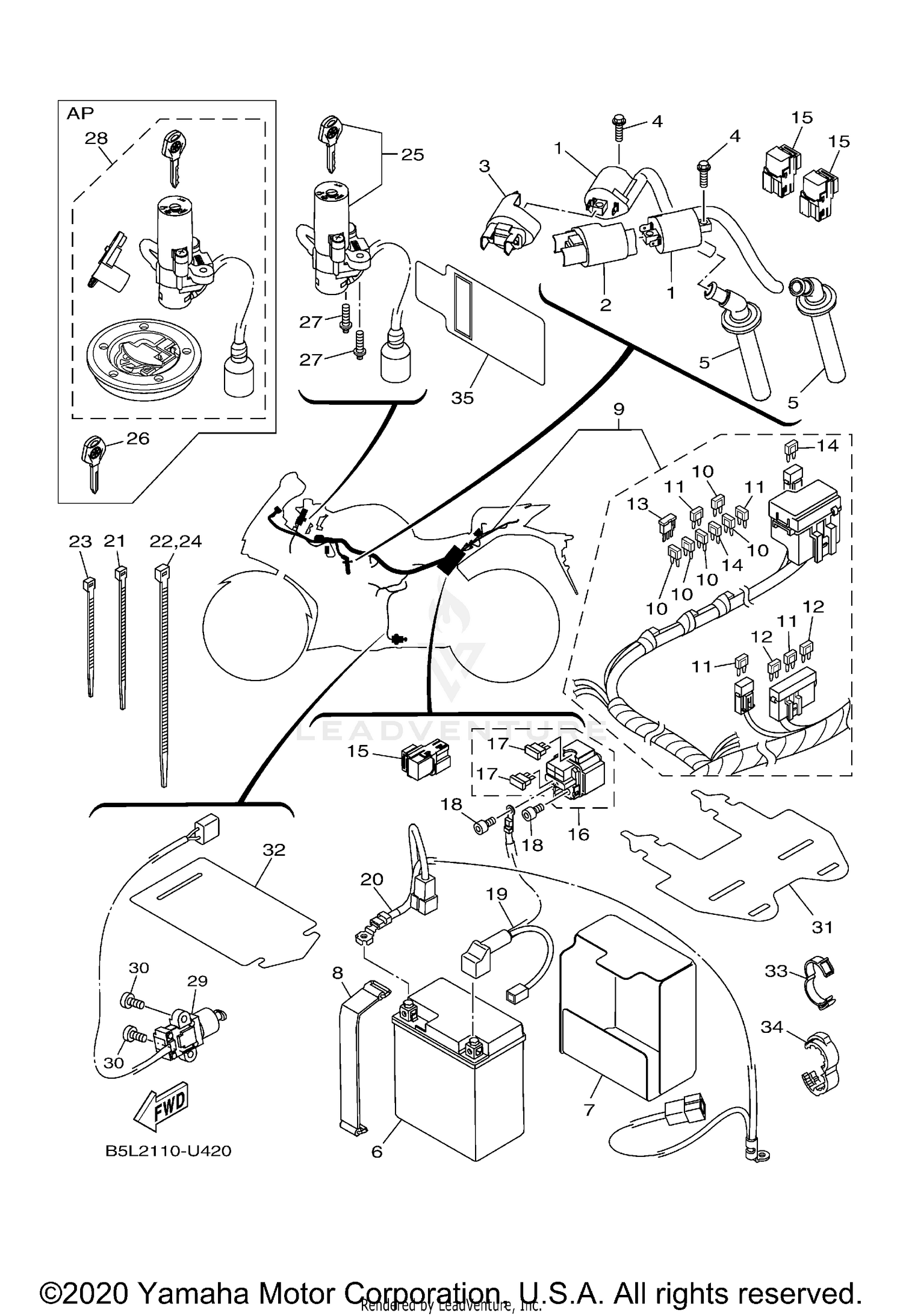 Assembly diagram