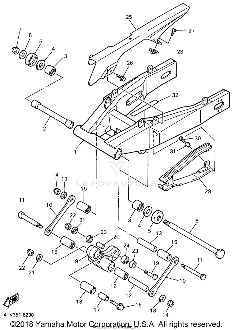 Rear Arm Schematic