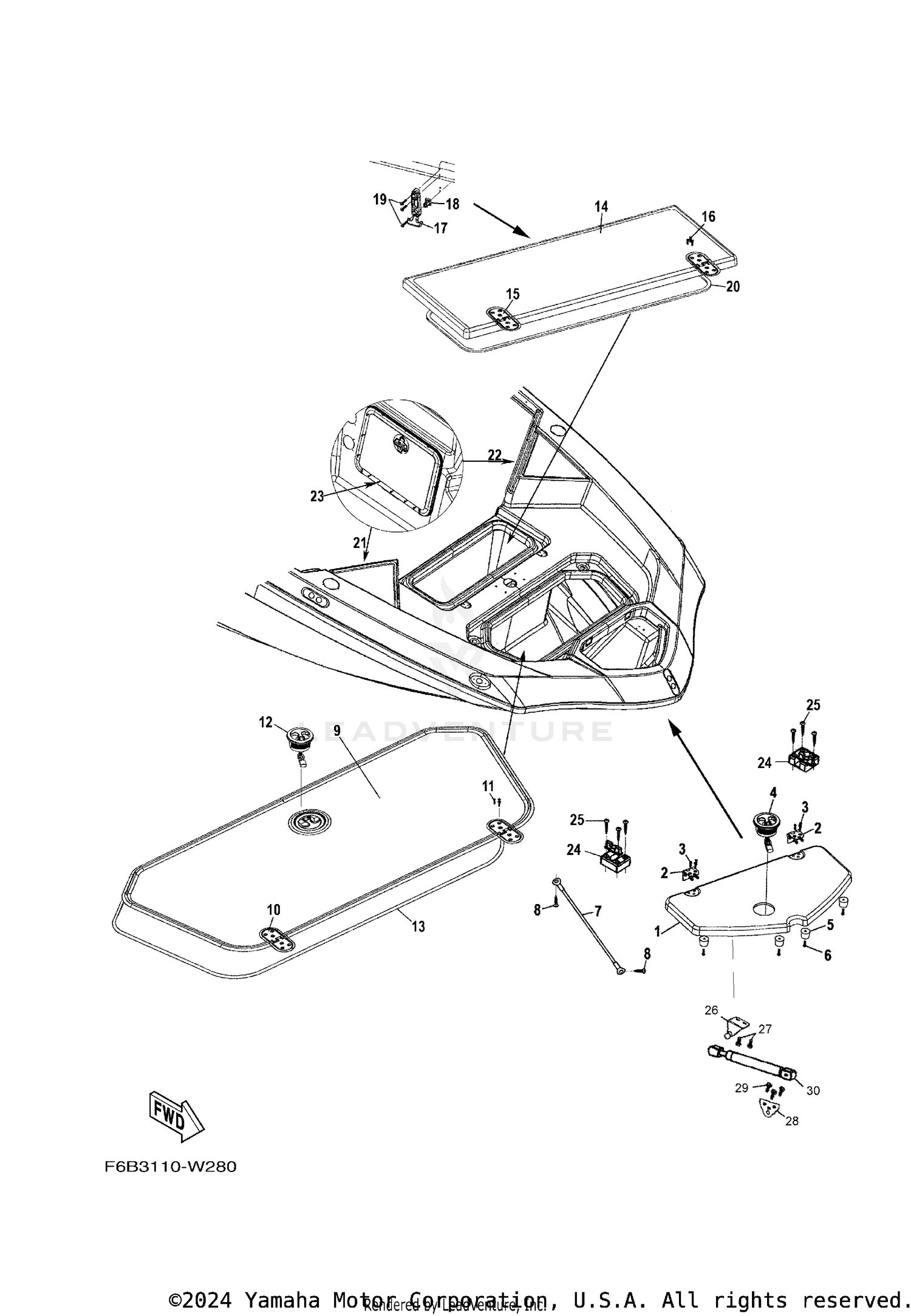 DECK HATCH 1