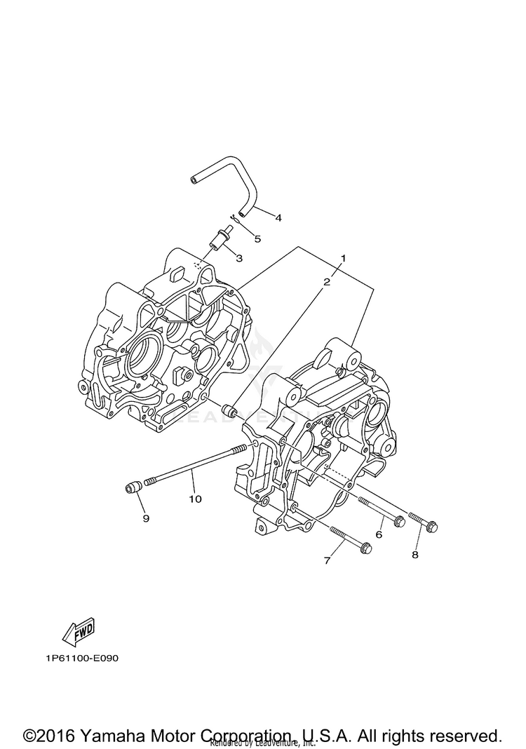 Crankcase Schematic