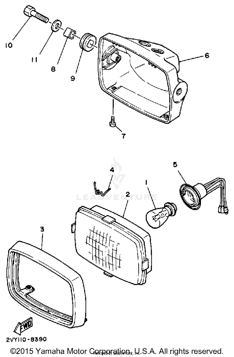 Headlight Schematic