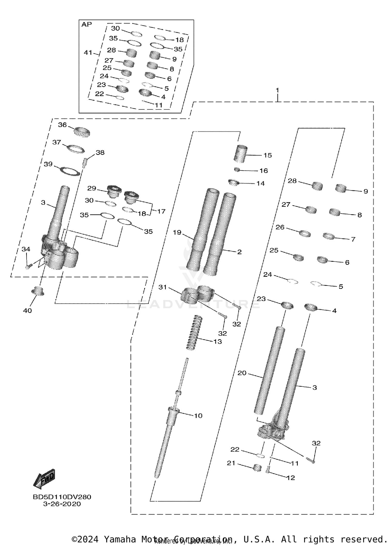 FRONT FORK 1
