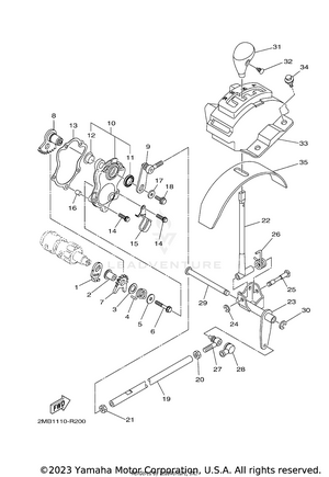 Shift Shaft Schematic